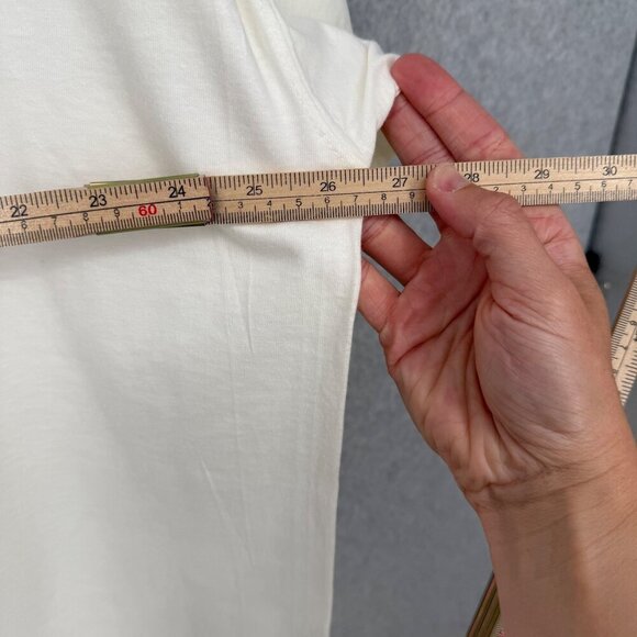 Nu Sport Mens VTG Baseball T Shirt Size XL White Embroidered Pastime Deadstock - Picture 16 of 16